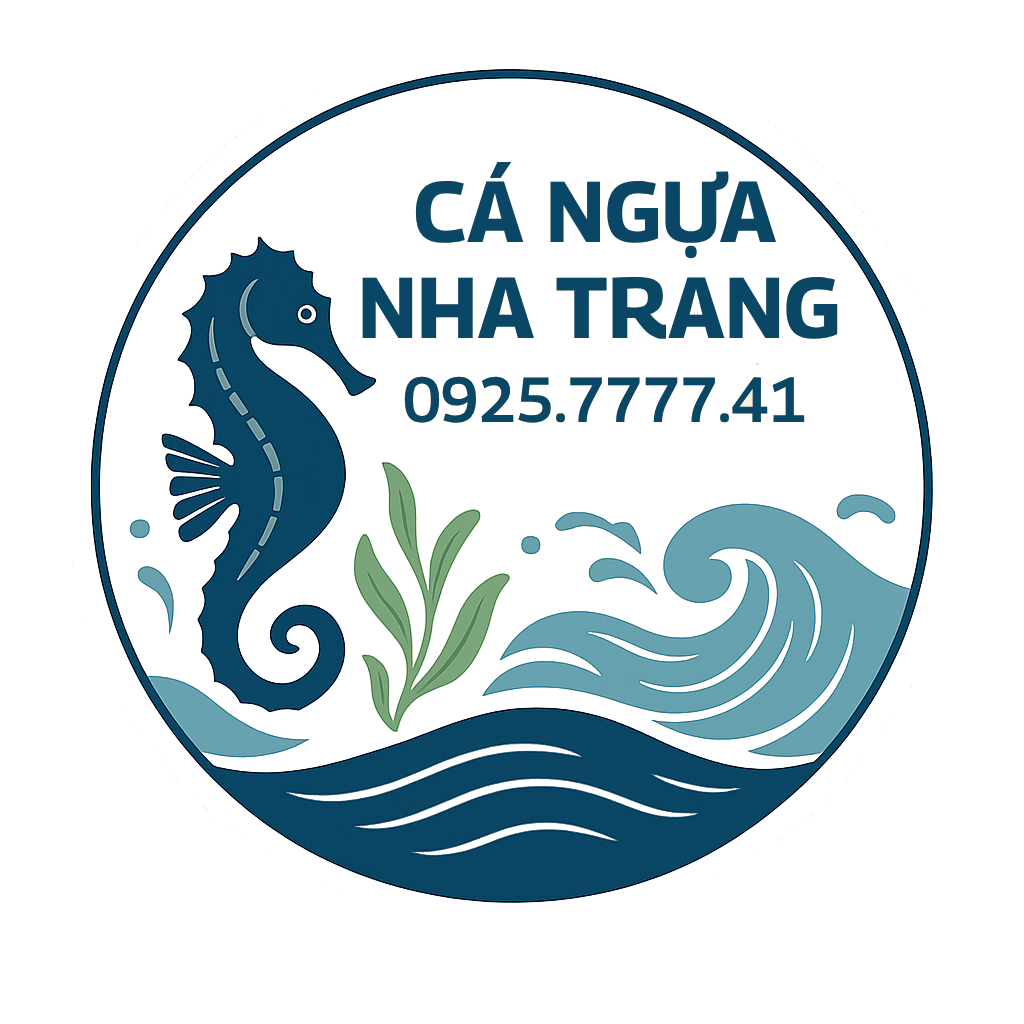 Cá ngựa Linh Tâm - Logo